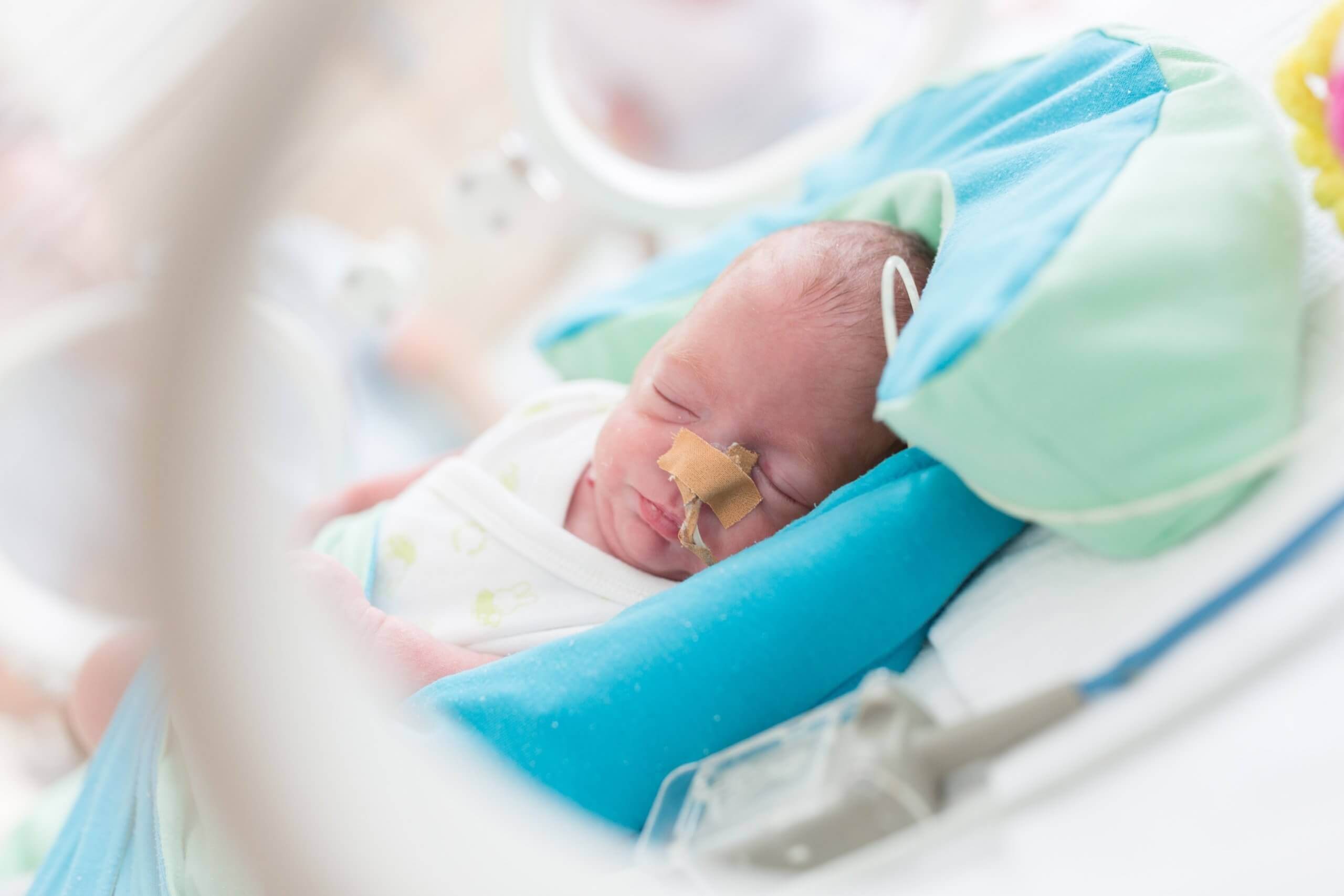 te vroeg geboren baby prematuur kindje